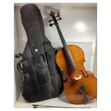 Samuel Eastman VC100 4/4 Cello w/ Soft Case
