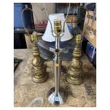 3 Table Lamps with Shades