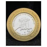 Le $10 The Mirage Casino Silver Strike Token,