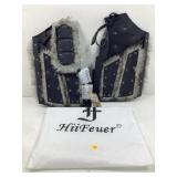 NWT HiiFeuer Viking Faux Fur Chest Armor No Size