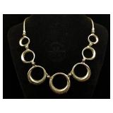 Brighton Hoops Necklace, Sz 20in Long