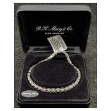R. K. Macy & Co. Sterling Silver Bracelet, Tw 9.7g