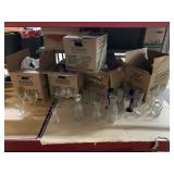 Assorted Glassware. See Photos.