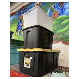 3 Storage Containers. Various Sizes