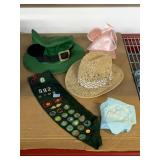 Boys Scout Patches & Assorted Hats