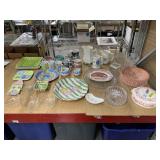 Assorted Kitchenware. Plates, Bowls, Mugs & More
