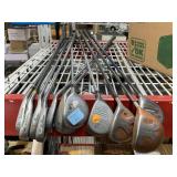 Assorted Golf Clubs. Taylor Made, Burns. See