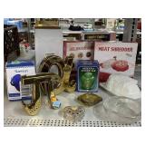NIB Meat Shredders, Butter Dish, Trinket Box, and