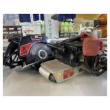 Craftsman 4 inch belt sander and Circular Saw.