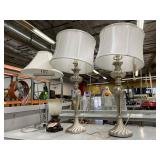 4 Decorative Table Lamps.