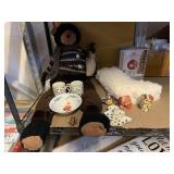 Assorted Christmas Decor. Santa Bowl Set,