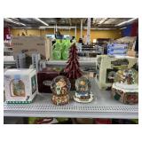 Collection of Musical Snow Globes and More.