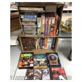 Collection of CDï¿½s, DVDï¿½s, Cassettes, and More.