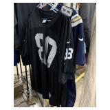 2 Raiders Jerseyï¿½s Crosby/Rice and Chargers