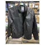 BLEU Grandeur Leather Jacket Size S