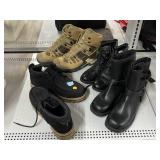 Lugz Boots Size 11, Salomon Boots Size 11, and