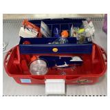 Flambeau Tackle Box and Supplies.
