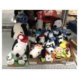 Collectible Peanuts Plush Toys.