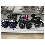 Hockey Skates and Gear.