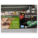 Electric Putting Partner and Coleman Electric