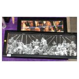 Framed Boxing Prints.