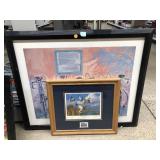 Collectorï¿½s Edition Marsh Mallards Ducks in Frame