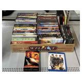 Collection of DVDï¿½s.