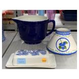 J&G Studio England Butter Dish, Large Mixing
