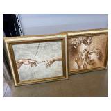 Sistine Chapel Oil Paintings by M. Potter. Approx