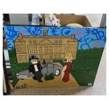 ALEC Wall Art by Clarte. Approx 28 x 22