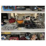 Baking Pans, Mixing Bowls, and Utensils.