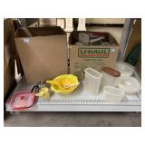 Large Variety of Vintage Tupperware and Kitchen