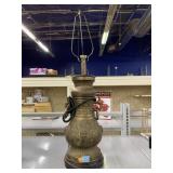 Vintage Bronze Like Table Lamp.