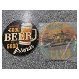 Pair 2ft Wall Signs - MDF board