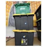 3 Storage Containers. Various Sizes See Photos