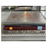 4 Vintage Yearbooks.