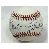 Darin erstad autographed baseball