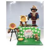 Steinbach German Wood Incense Smoker & Music Box.