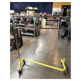 Metal Z Rack, approx 61x68in