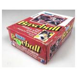 1990 donruss  baseball wax box