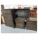 Ashley Furniture Tall Dresser and Nightstands -