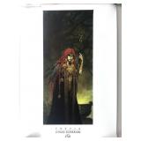 Johan Egerkrans ï¿½Freyjaï¿½ Rolled Art Print. 20x30