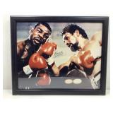 Roberto Duran autograped photo