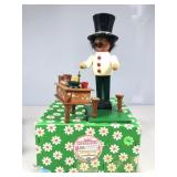 Steinbach German Wood Incense Smoker & Music Box.