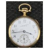 Vtg Elgin 14k Gold Wind Up Pocket Watch, Tw 30.6g,
