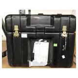 Black Hard travel Case, approx 19x19x15in
