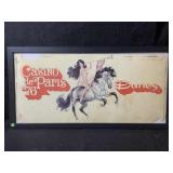 A vintage promotional print or poster for the