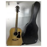 Ibanez IJV50-NT Acoustic Guitar in Hard Case