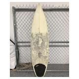 CHD surfboard w/fins, sz 6ï¿½3ï¿½X 19ï¿½ X 2.3ï¿½