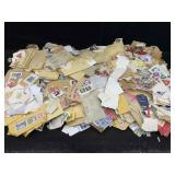 Box Of Stamps Incl. Us & Foreign